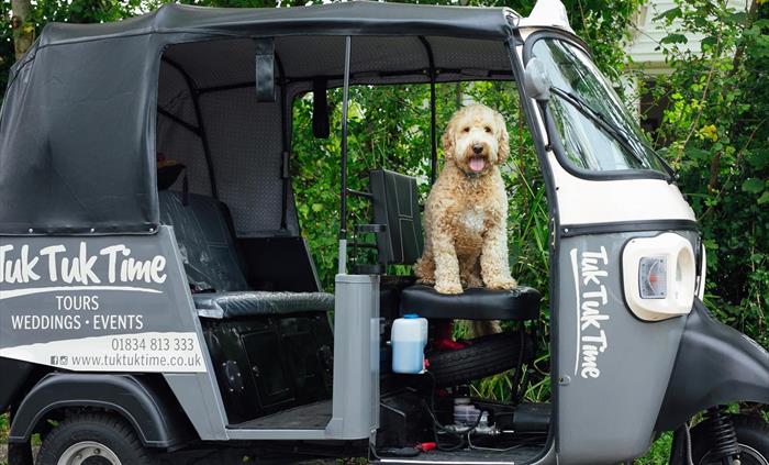 "Can we get going please with our tuk tuk tour - you're keeping me waiting"